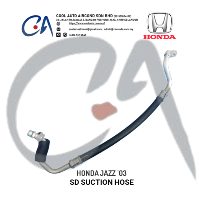 HONDA JAZZ '03 SD SUCTION HOSE