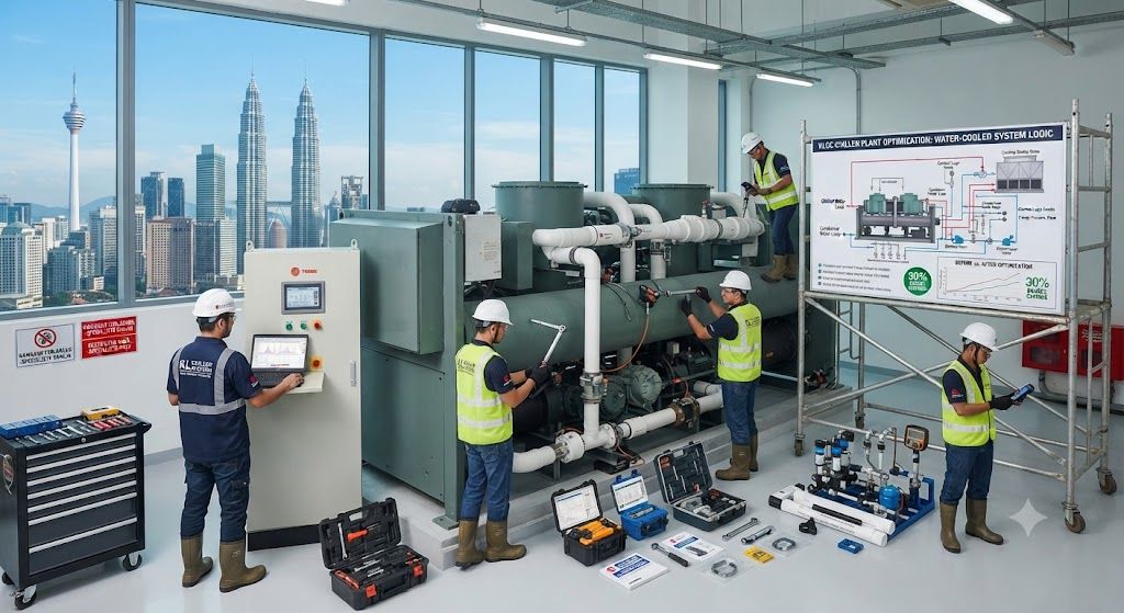 Top water-cooled chiller specialists Kuala Lumpur