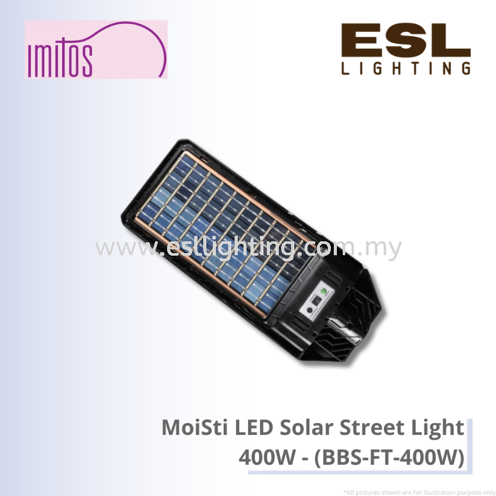 IMITOS MoiSti LED Solar Street Light 400W - BBS-FT-400W IP65