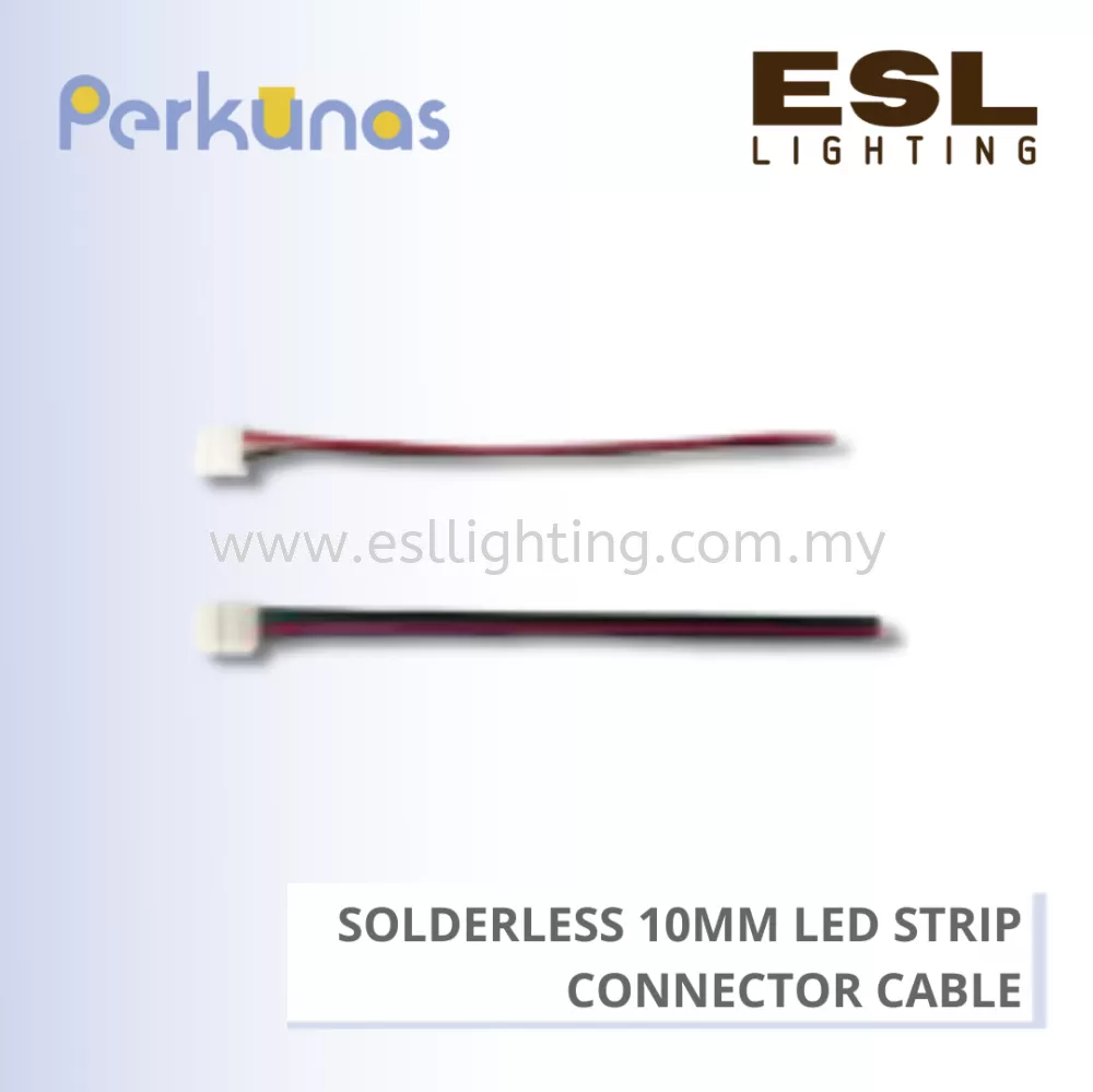 PERKUNAS LED STRIP LIGHT (5050) ACCESSORIES SOLDERLESS 10MM LED STRIP CONNECTOR CABLE
