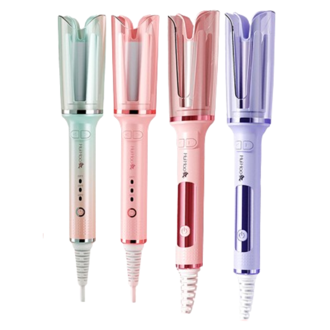 LCD Display Auto Rotate Hair Curler Ceramic Curling Iron Long-lasting Hair Styling Auto Curler Auto Curling 自动卷发棒