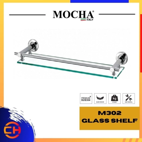 MOCHA M302 Glass Shelf - 50cm