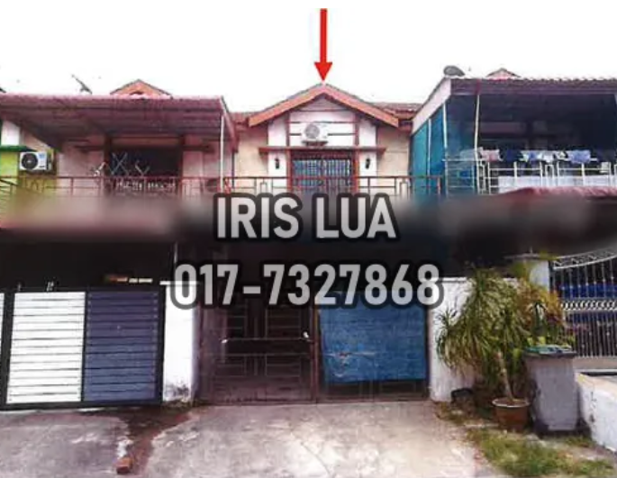 Taman Scientex @ Pasir Gudang -Double Storey Terrace House Bank Lelong/Auction
