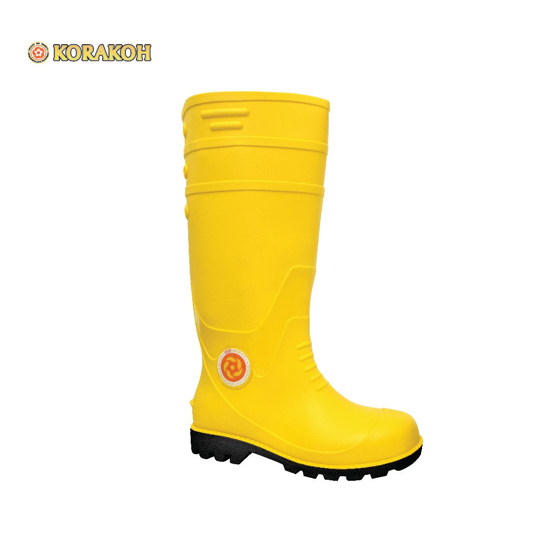 HIGH CUT PULL ON WATER BOOT (R 707-Y/BK) (AP.X / AT.X)