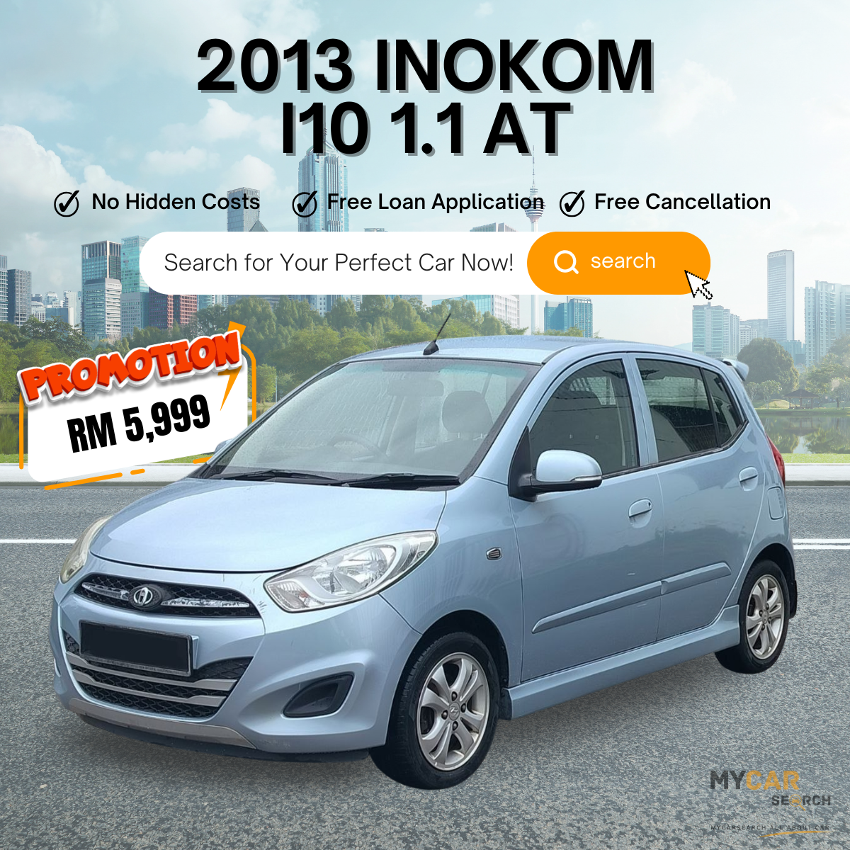 2013 HYUNDAI I10 1.1 AUTO