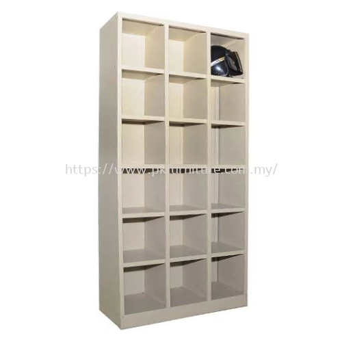 Steel Pigeon Hole - PK-MPH-9-15-G1 - PK-MPH-9-18-G1 - 18 PIGEON HOLE CABINET 15&18 INCHES DEPTH