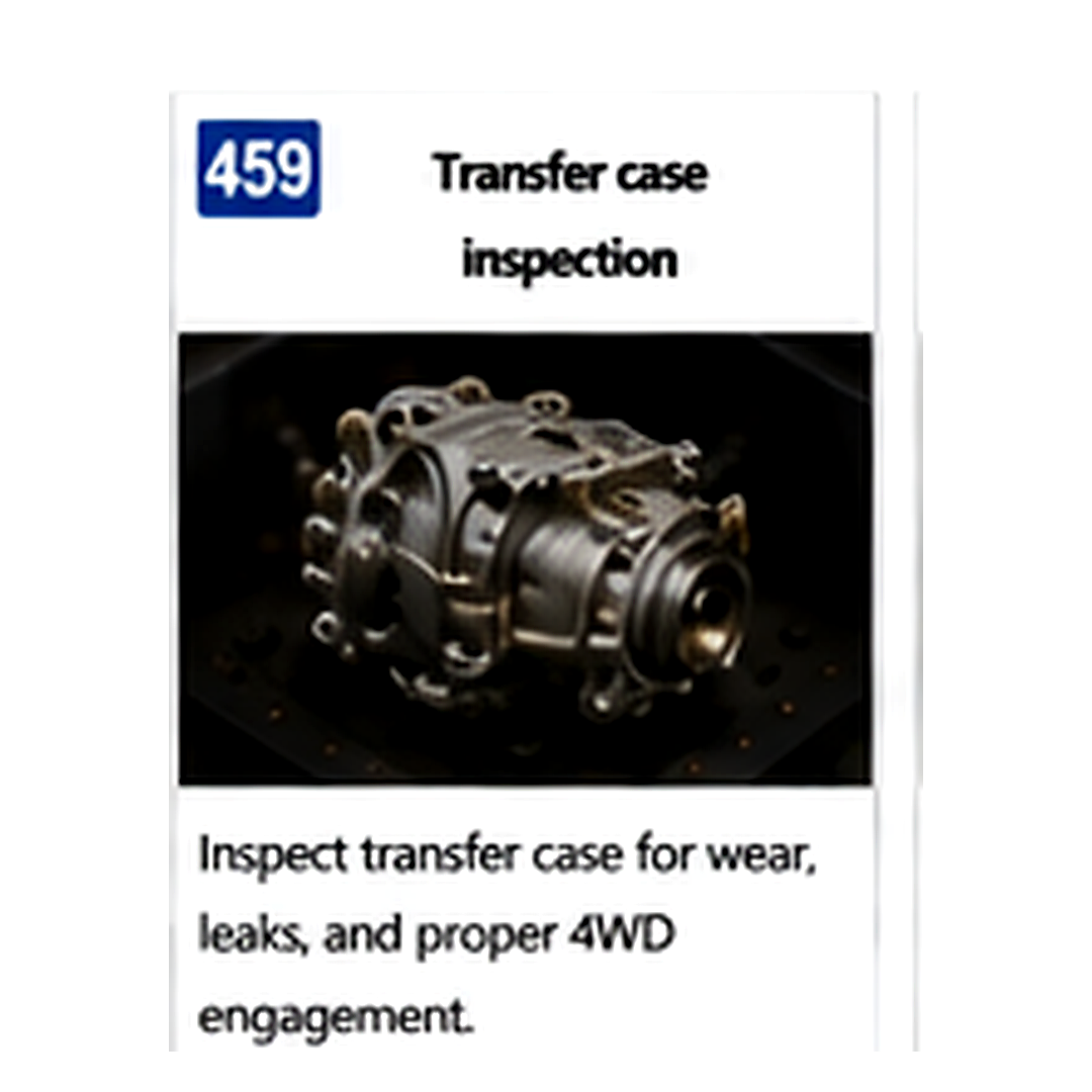 Transfer Case Inspection
