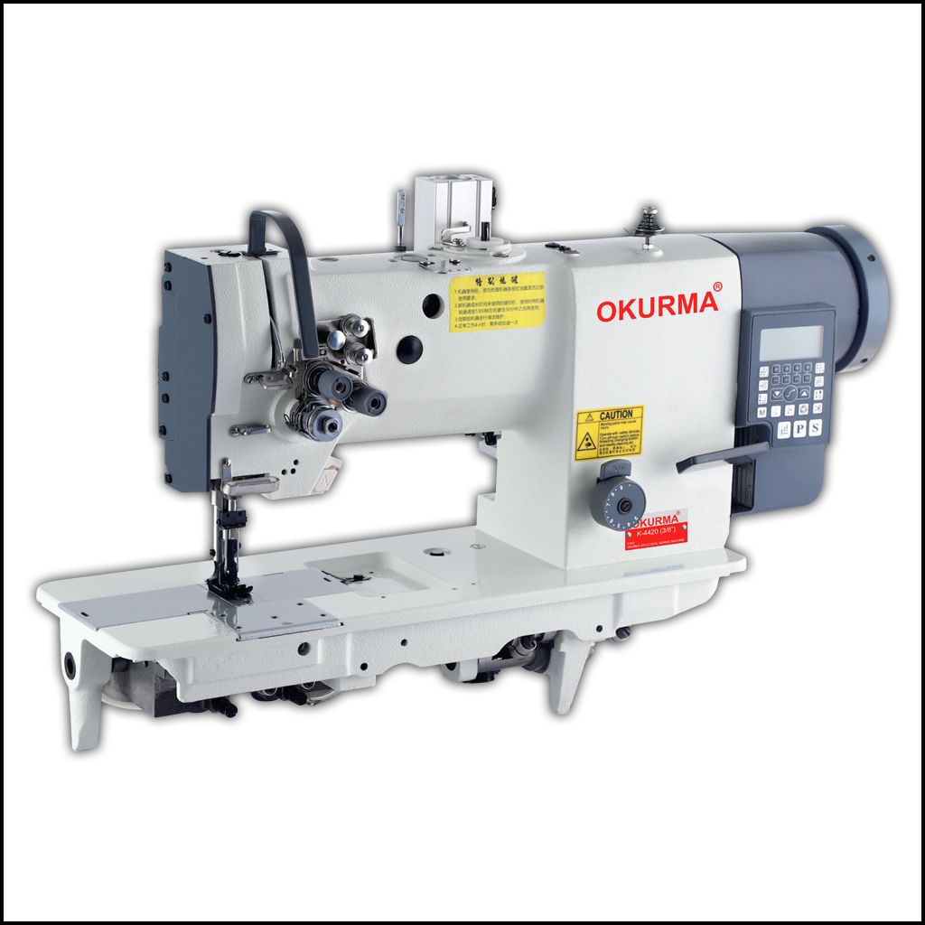 OKURMA/K-4420 (3/8”) 双针直驱式大旋梭综合送布平缝机