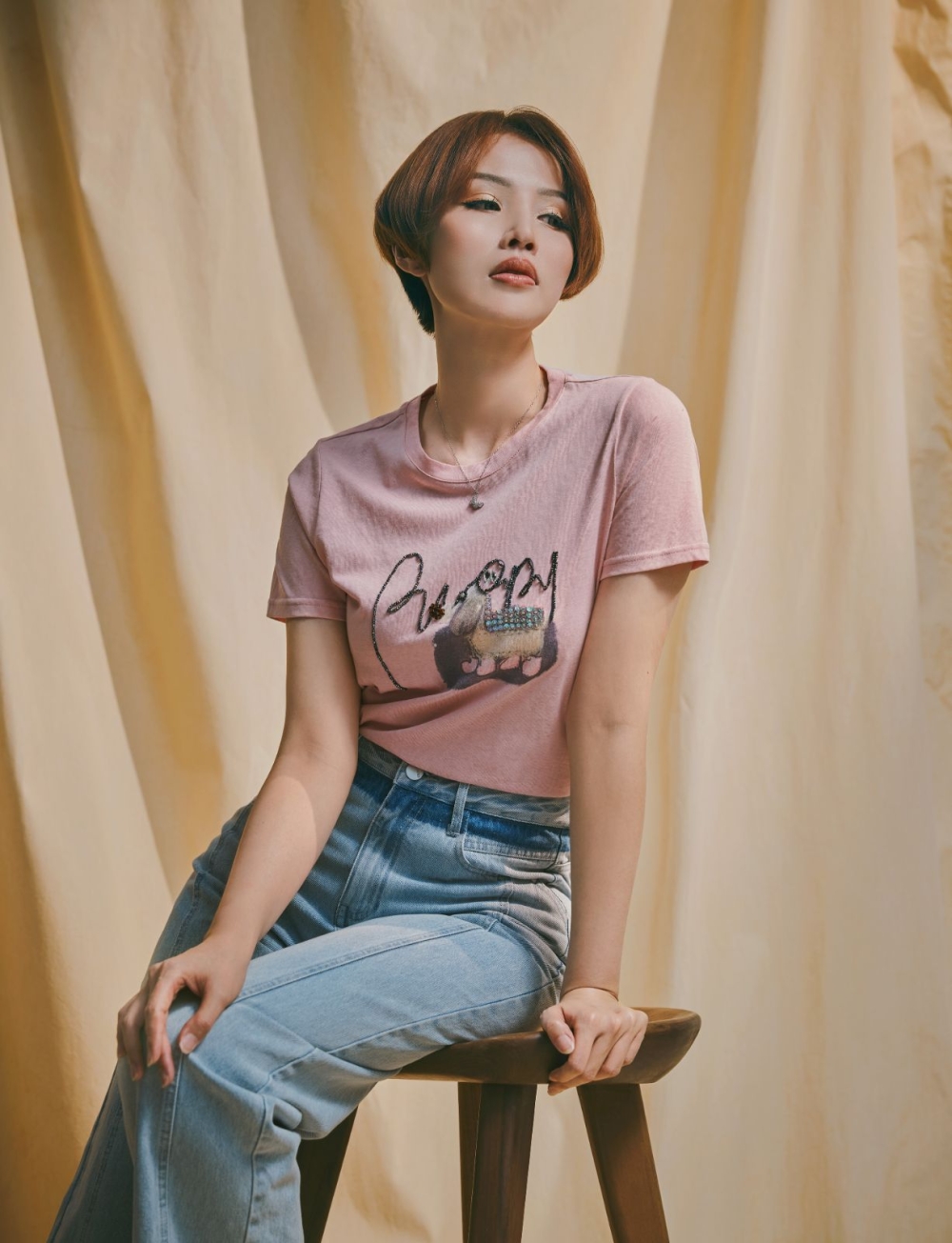 Miro Embroidered Graphic Tee