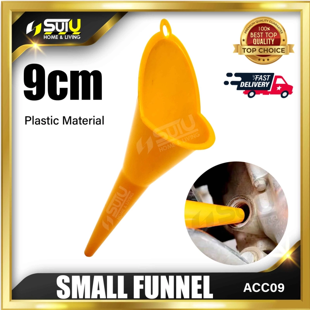 9CM Plastic Small Funnel / Filter Oil Funnel