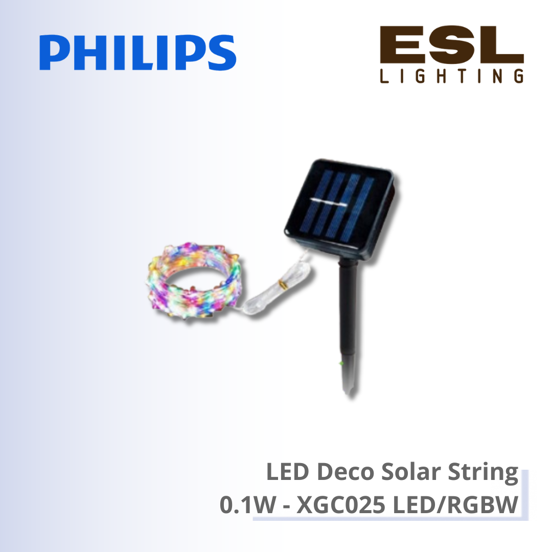 PHILIPS LED Deco Solar String 0.1W - XGC025 LED/RGBW
