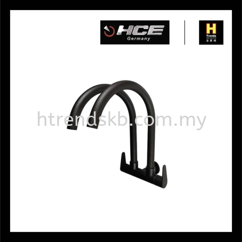 HCE Wall Sink Tap SFK2113C Metalic Black