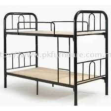 Hostel Furniture - MDB-6S-50B-L2  - Double Decker Metal Bed Frame (32 50mm)