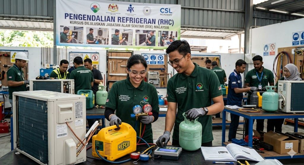 refrigerant handling course Malaysia DOE approved