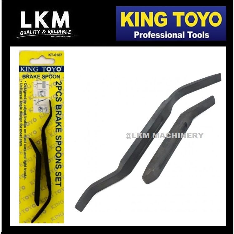 KINGTOYO/KING TOYO KT-6187 2PCS BRAKE SPOON SET