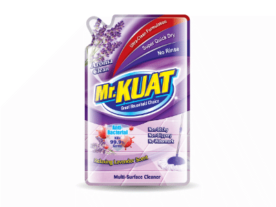 MR KUAT MULTI SURFACE CLEANER AROMA CLEAN 600ML