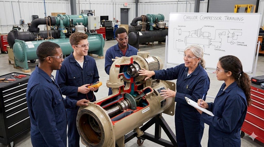 Chiller compressor training