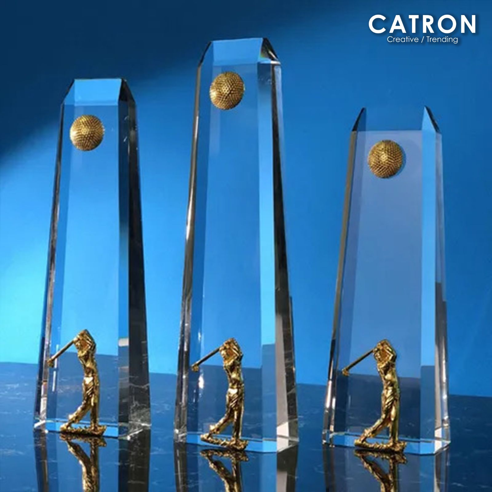 9344 - CRYSTAL TROPHY