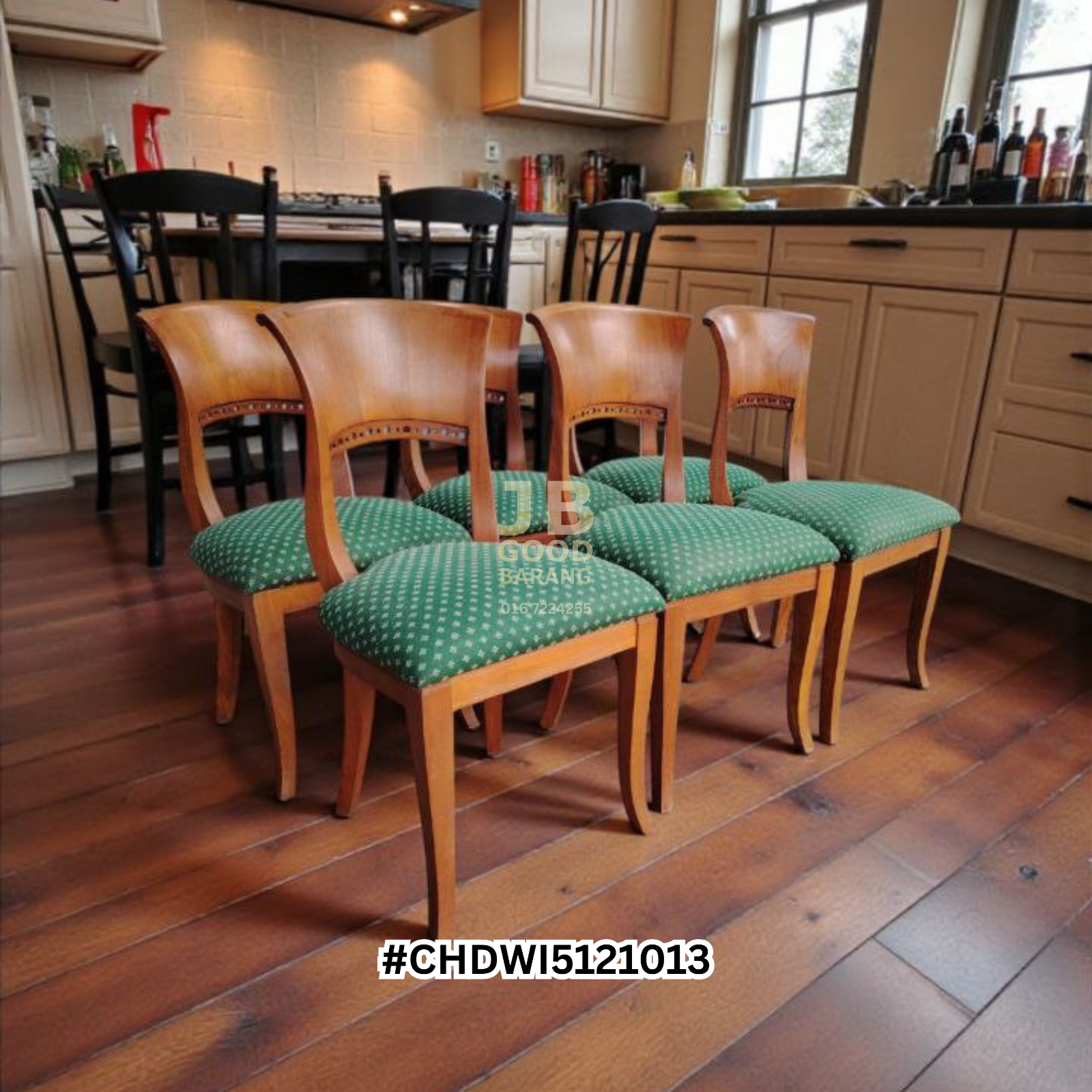 Solid Teak Wood Dining Chair – Elegant & Durable Seating