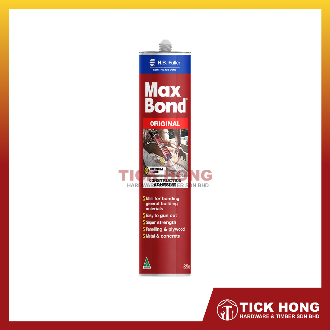 FULLER Max Bond Construction Adhesive Silicone 320G