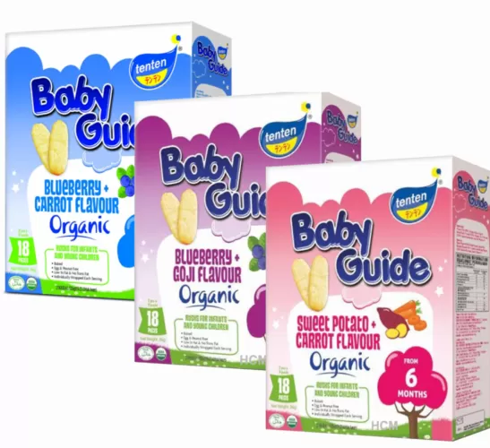 TenTen Baby Guide Organic Rice Rusks - BABY MONSTA SDN BHD