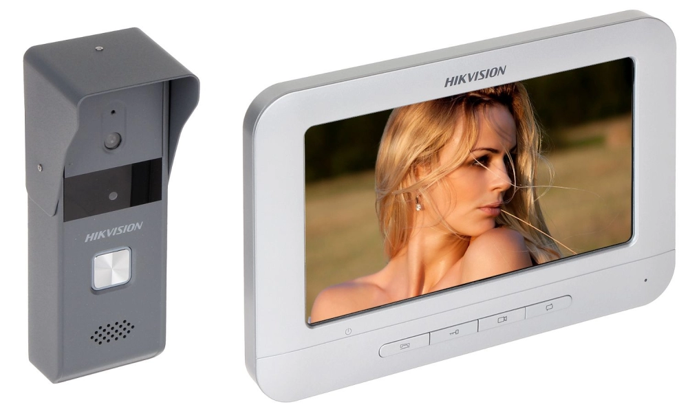 HIKVISION Video Intercom Kit (DS-KIS203T ) - Video Door Phone for Villa