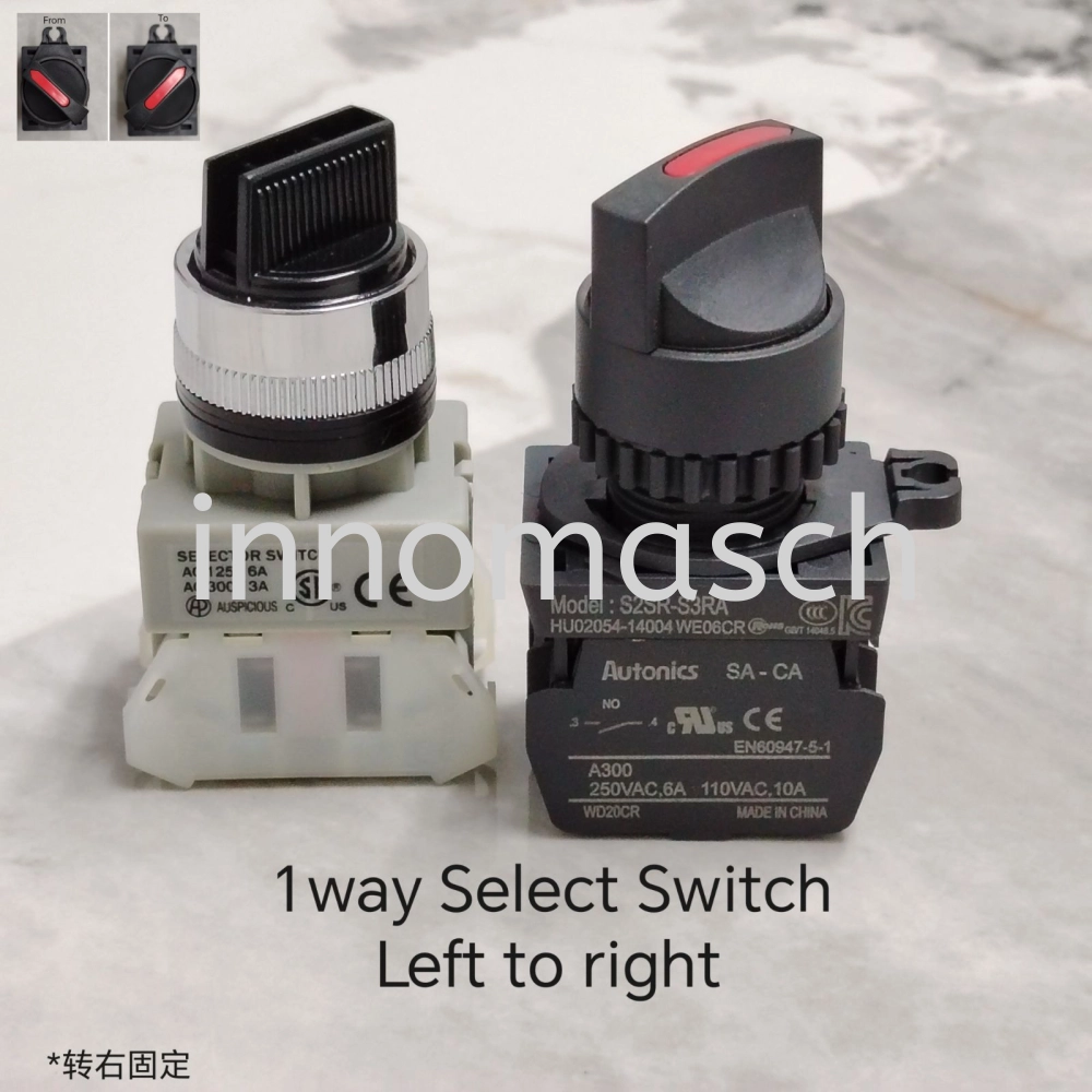 2-Position ON/OFF Selector Switch S2SR-S3RAB Nibong Tebal, Penang ...