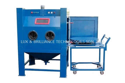 Heavy-duty Sandblasting Cabinet with Turntable