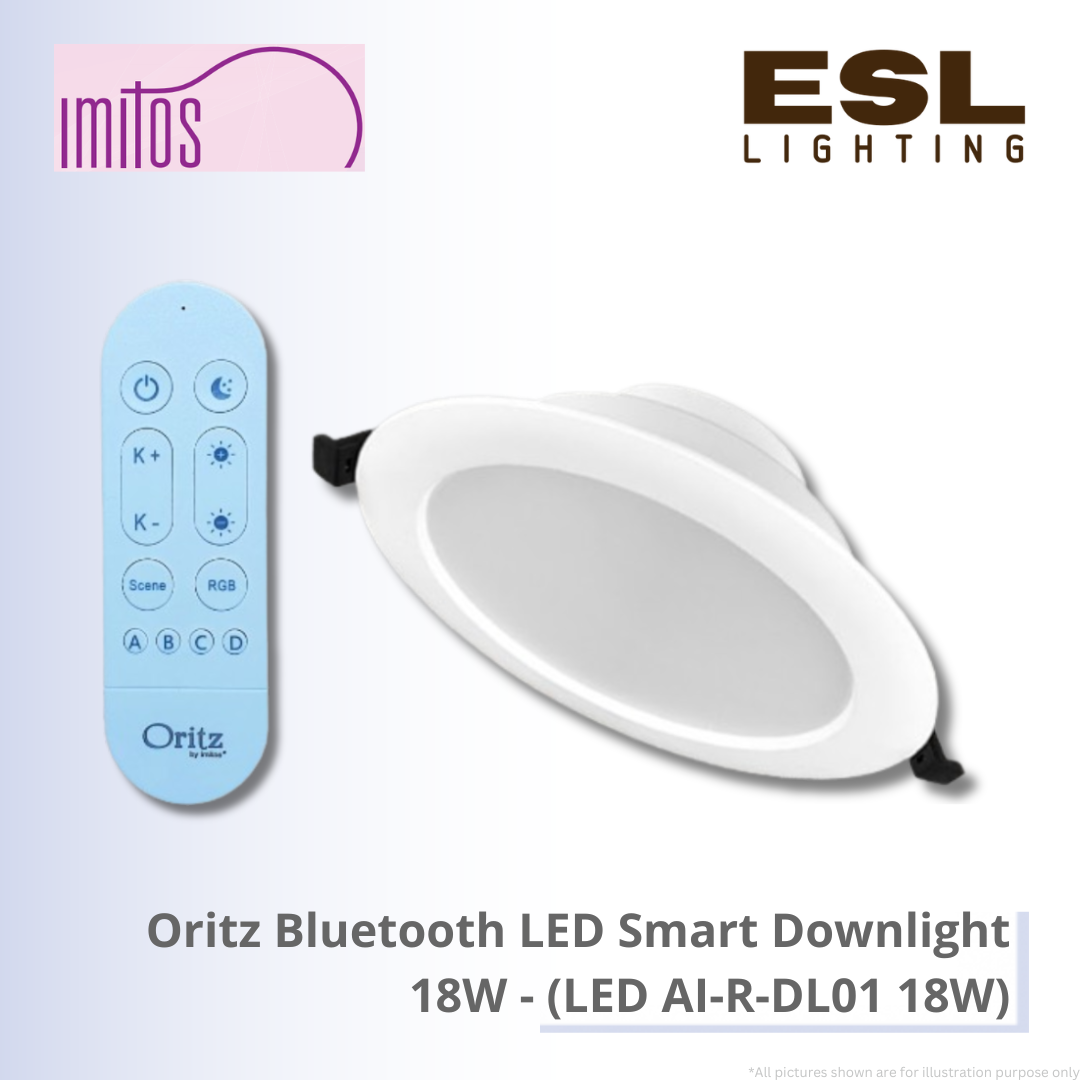 IMITOS Oritz Bluetooth LED Smart Downlight 18W - LED AI-R-DL01 18W