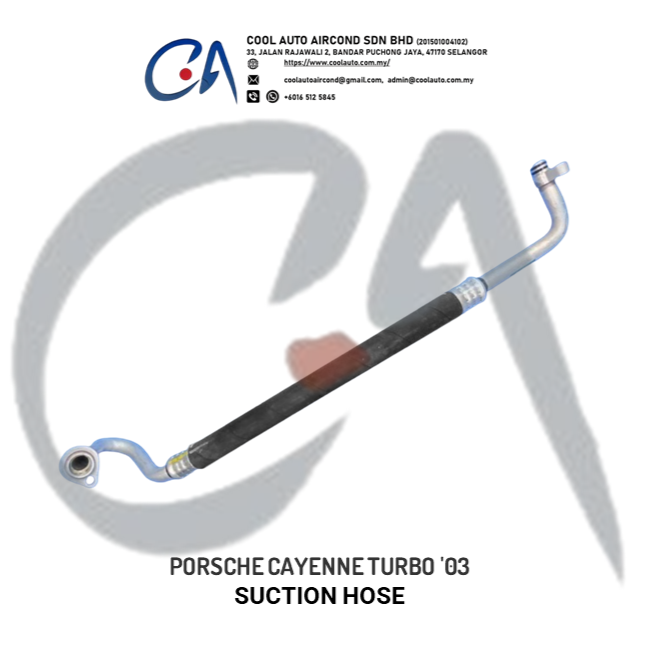 PORSCHE CAYENNE TURBO '03 SUCTION HOSE