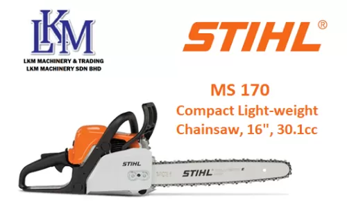 STIHL MS170 16' Chain Saw(30.1cc) Original Set