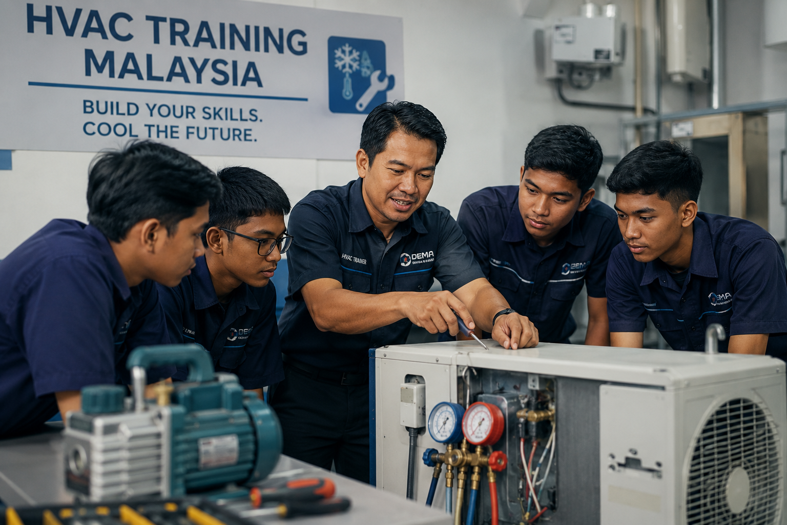 HVAC training Malaysia beginners
