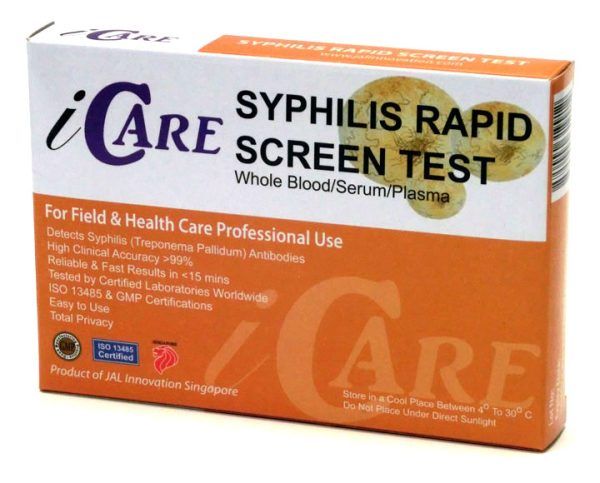 iCare Syphilis Rapid Test Kit - Sifilis Test