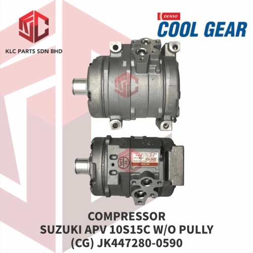 COMPRESSOR SUZUKI APV 10S15C W/O PULLY (CG) 447280-0590