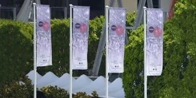 Venue Perimeter Pole Banners