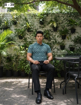 Custom Batik Sublimation T-Shirt