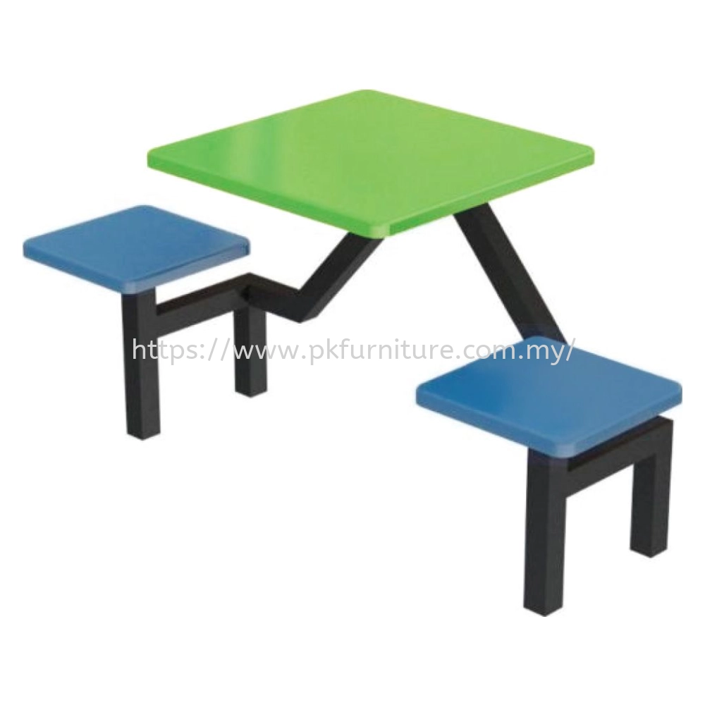 FRP Canteen Furniture - FRP-A3-2 - 2 Canteen Table Seater Set