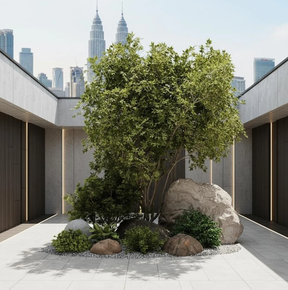 Luxury Garden Landscape Kuala Lumpur Malaysia 马来西亚吉隆坡豪华花园景观 Landskap Taman Mewah Kuala Lumpur Malaysia