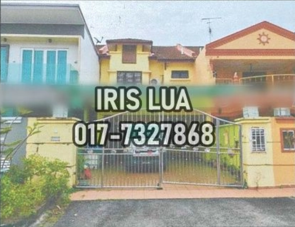Bandar Seri Alam @Double Storey Terrace House Bank Lelong/Auction