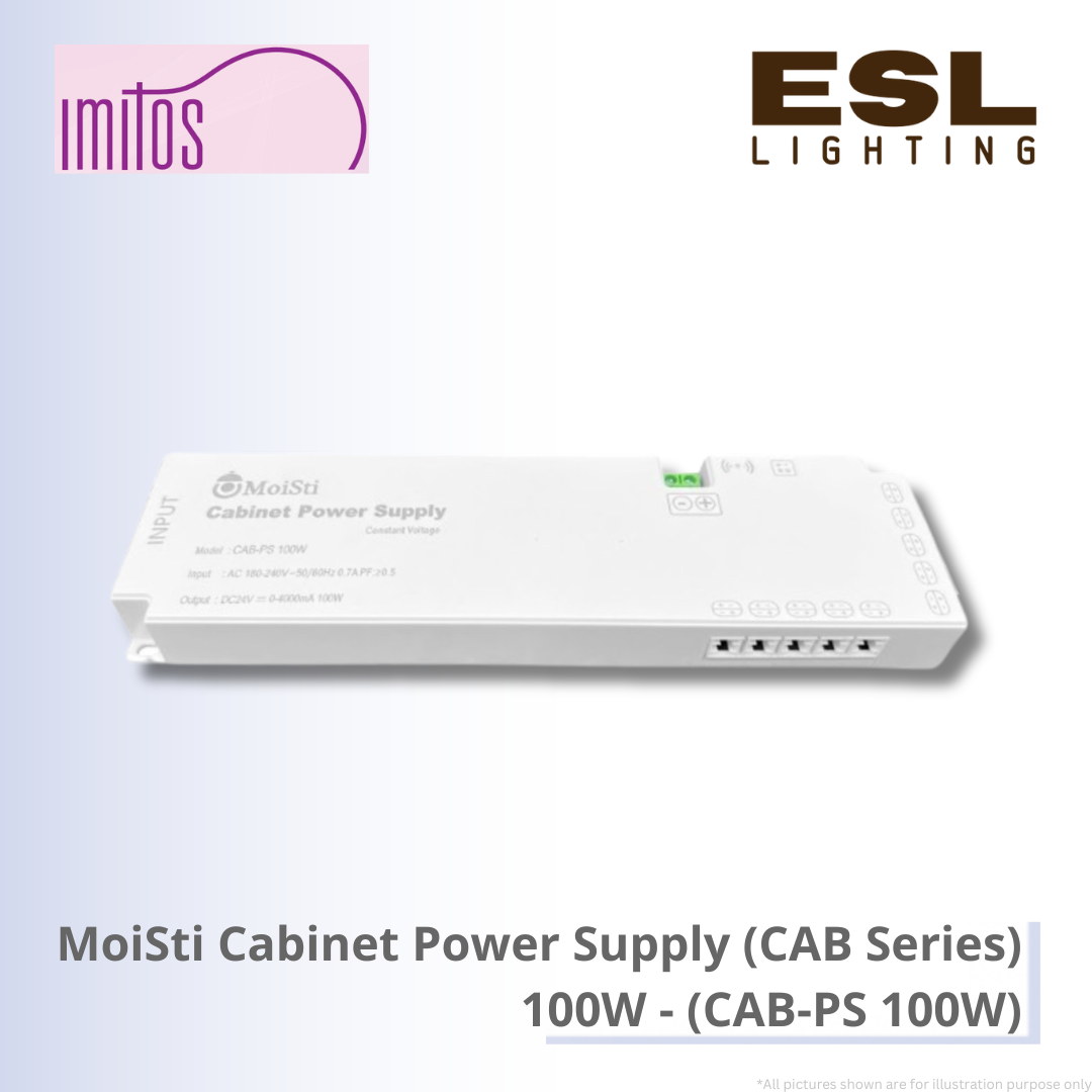 IMITOS MoiSti Cabinet Power Supply (CAB Series) 100W - CAB-PS 100W