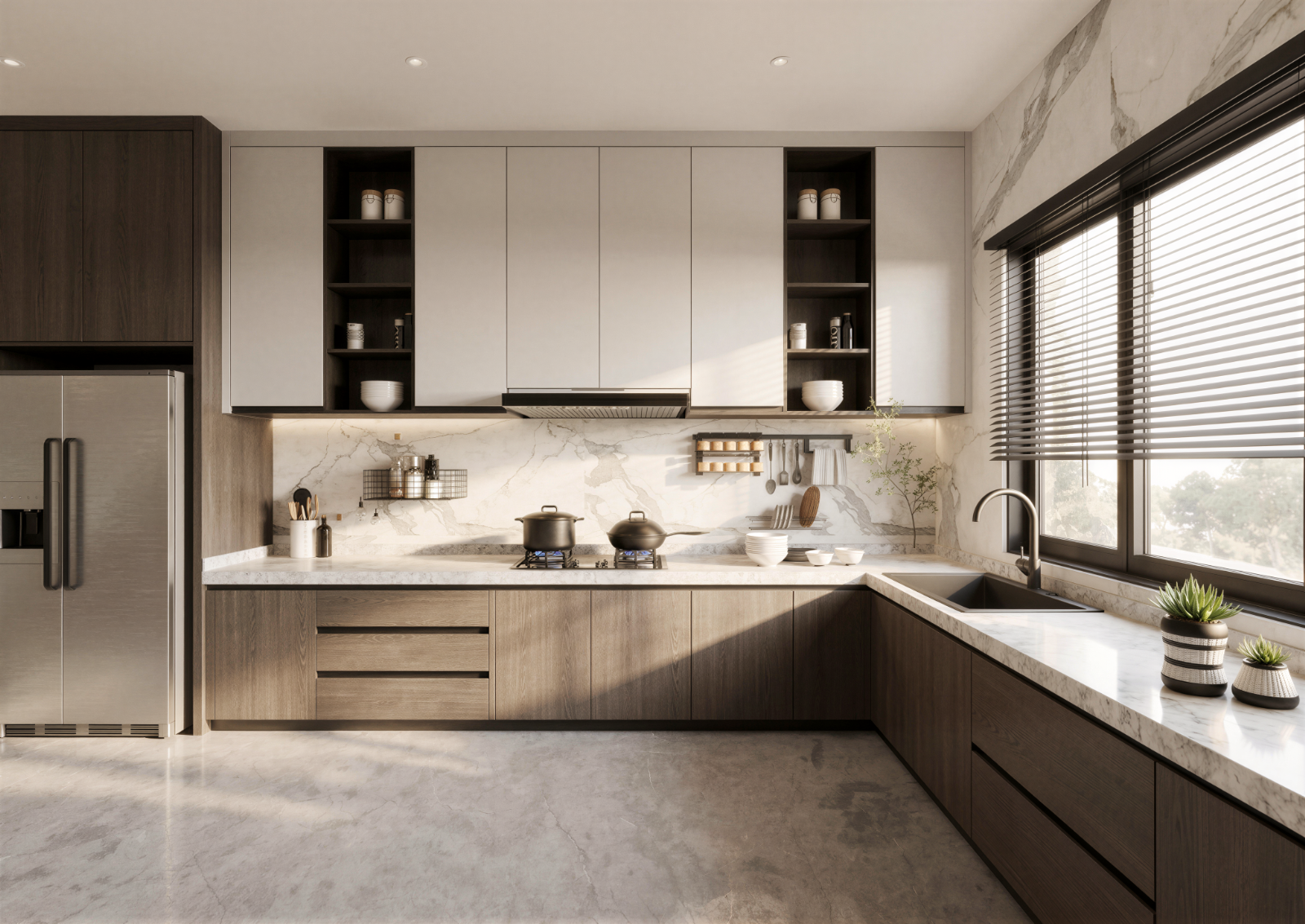 Wet Kitchen - Isola Villa @ Bungalow | Interior Design in Selangor & KL Now