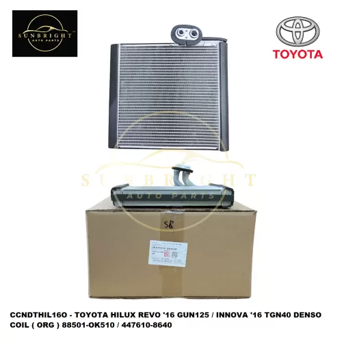 CCNDTHIL16O - TOYOTA HILUX REVO '16 GUN125 / INNOVA '16 TGN40 DENSO COIL ( ORG ) 88501-OK510 / 447610-8640 