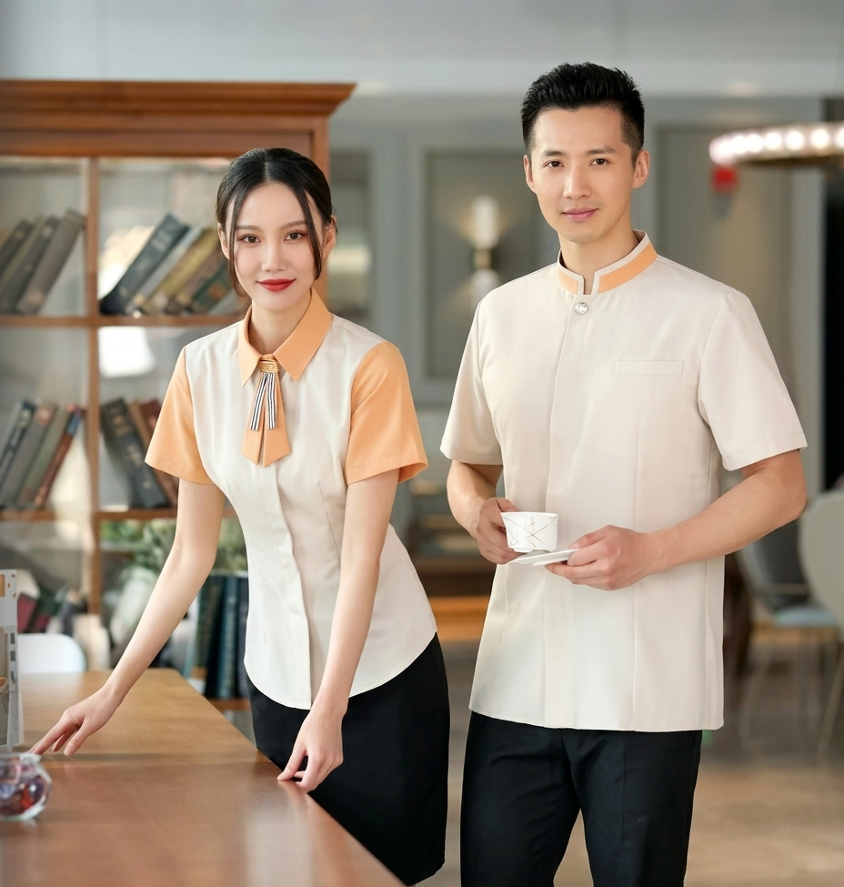 Premium Hospitality Uniform for Hotels | Custom Hotel Staff Attire | Elegant Reception, Concierge & Housekeeping Uniform
