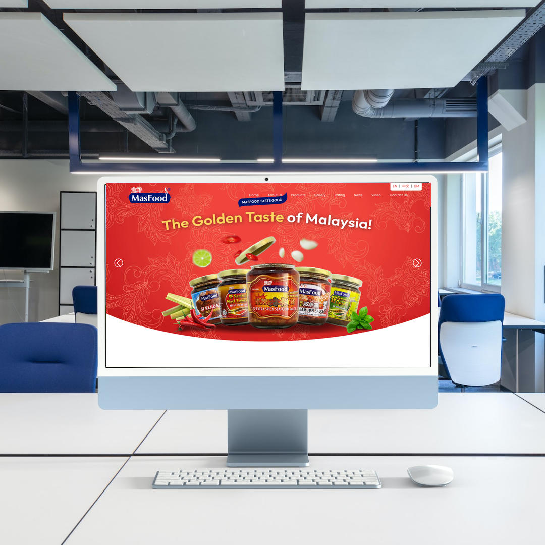 Instant Spices Manufacturer Website Design & SEO | Johor
