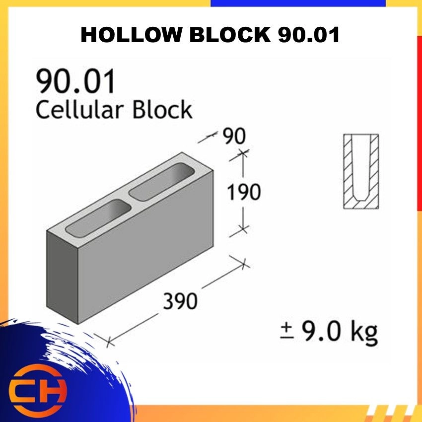 HOLLOW BLOCK 90.01c