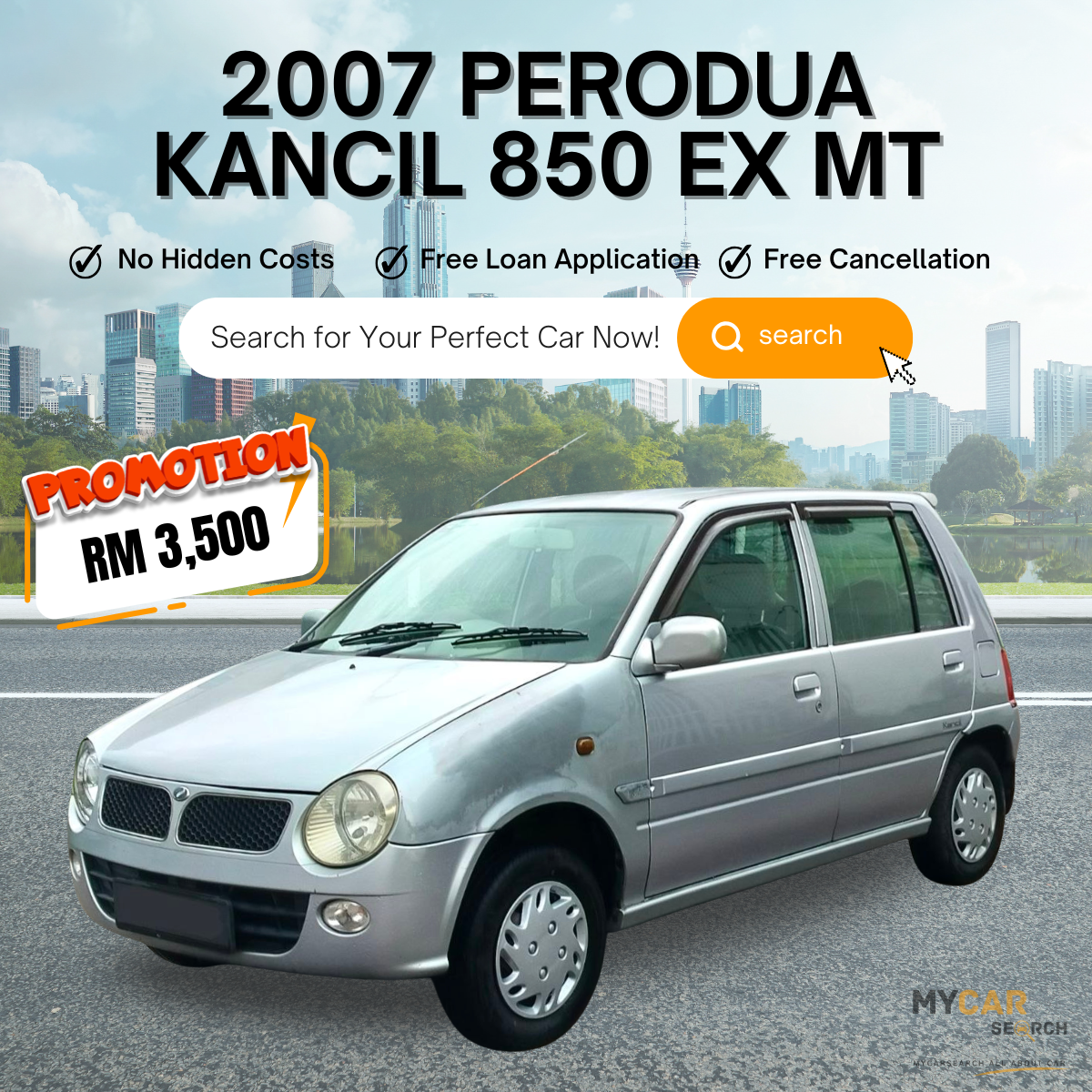 2007 PERODUA KANCIL 850 EX MT