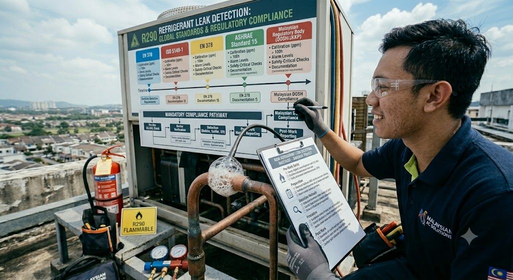R290 leak detection standards