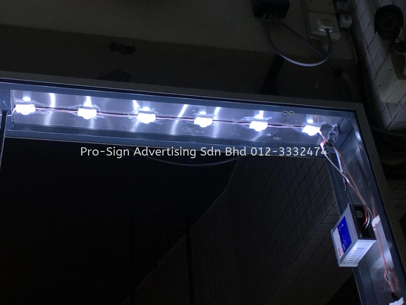 3D BOX UP FRONT LIT WITH GI CLADDING BASE (Q&M DENTAL SRI HARTAMAS, KL, 2019)