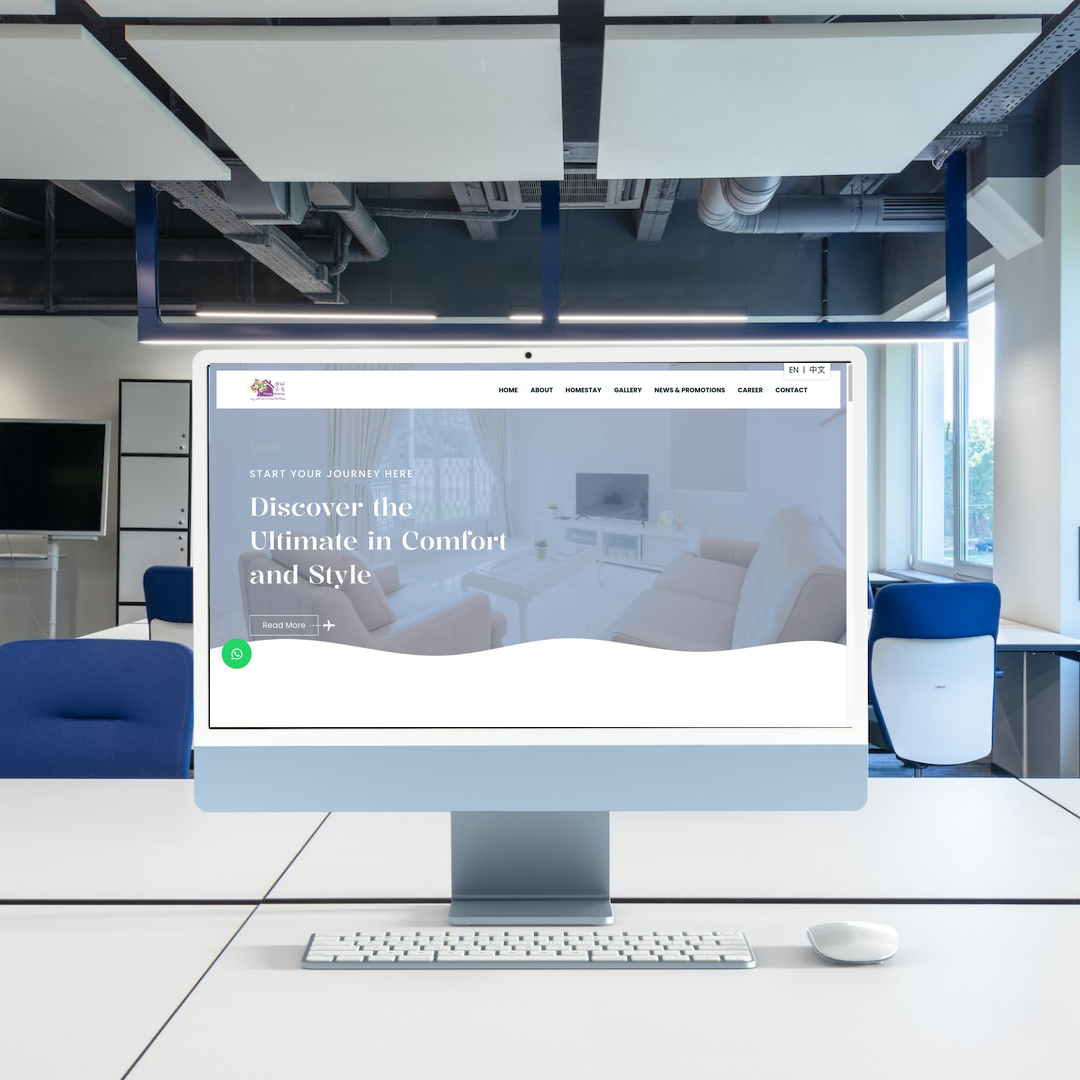 Penang Homestay Website Design & SEO Case Study | Property Management in Penang
