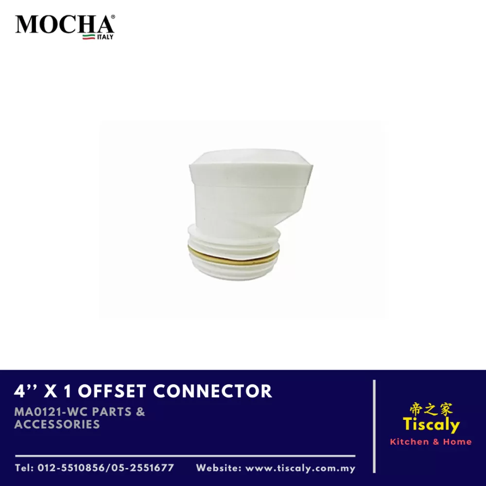 MOCHA 4" X1 OFFSET CONNECTOR MA0121-WC PARTS & ACCESSORIES